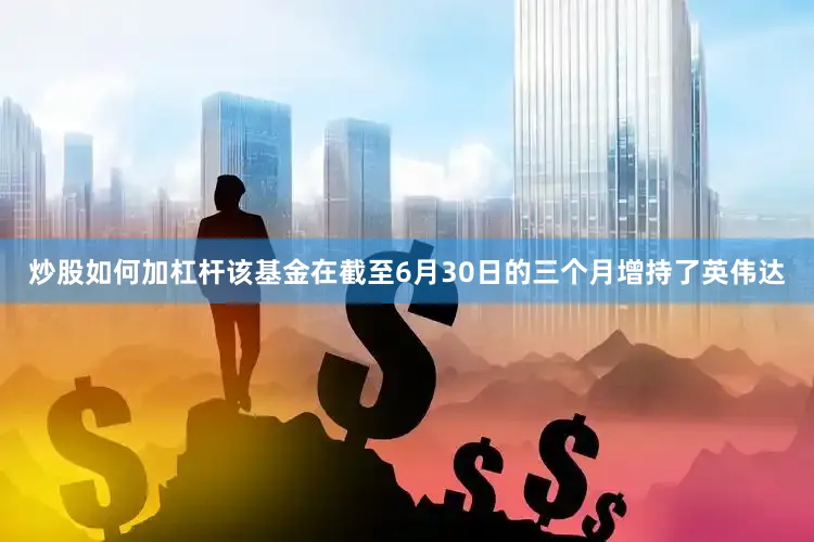 炒股如何加杠杆该基金在截至6月30日的三个月增持了英伟达